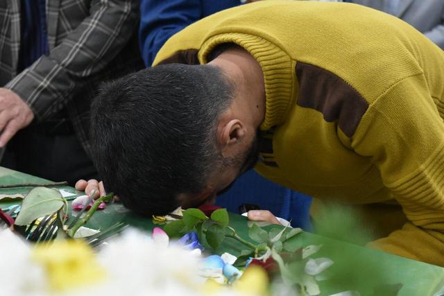 ورود پیکر مطهر ۸ شهید به شهر آبیک