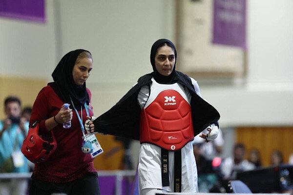 میرحسینی به نشان برنز دست یافت/پایان کار تکواندو با ۸ مدال