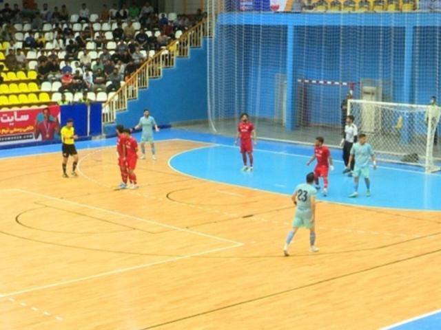 تساوی تیم فوتسال فولاد هرمزگان مقابل پالایش نفت شازند