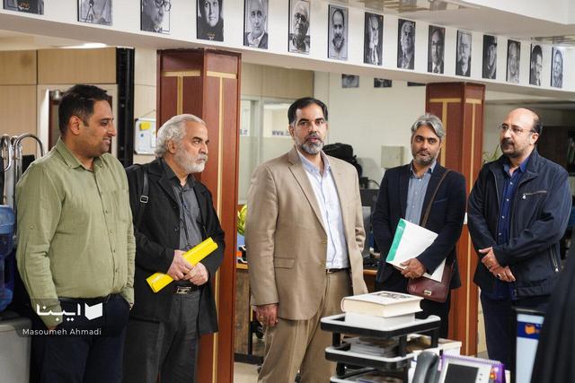 بازدید رئیس کتابخانه، موزه و مرکز اسناد مجلس شورای اسلامی