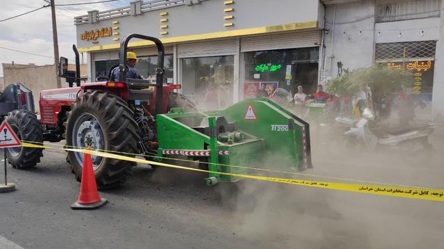 عملیات اجرای طرح فیبر نوری کاشمر با اعتبار ۱۱ هزار میلیارد ریال آغاز شد