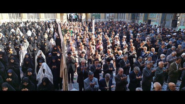 فیلم | نماز طلب باران در تربت‌حیدریه