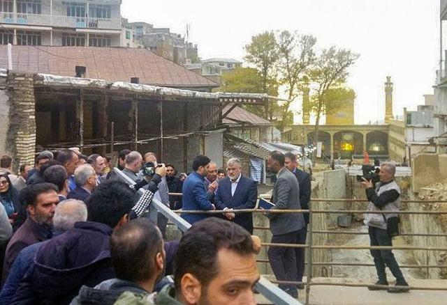 بازدید استاندار تهران از مناطق سیلزده امامزاده داود (ع)