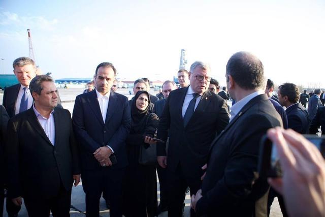 استاندار آستراخان روسیه از منطقه آزاد انزلی بازدید کرد |فیلم