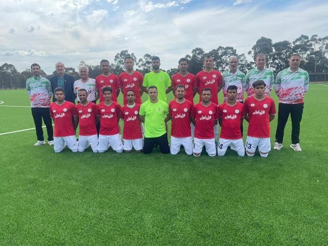 پیروزی پرگل تیم فوتبال هفت نفره ایران مقابل کره‌جنوبی