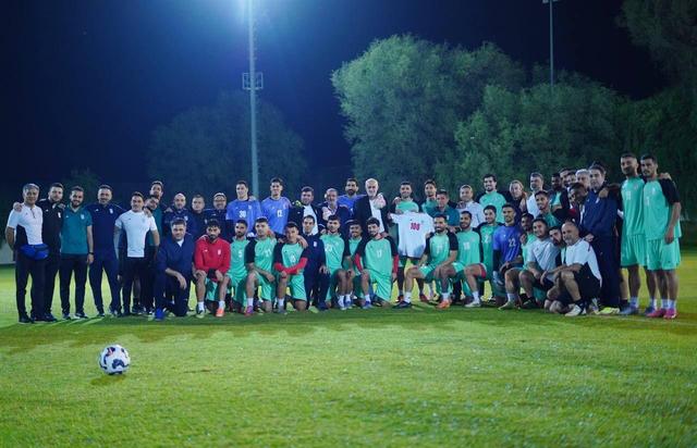 آخرین تمرین تیم ملی پیش از فینال العین؛ تونل بازیکنان برای کاپیتان طارمی + فیلم