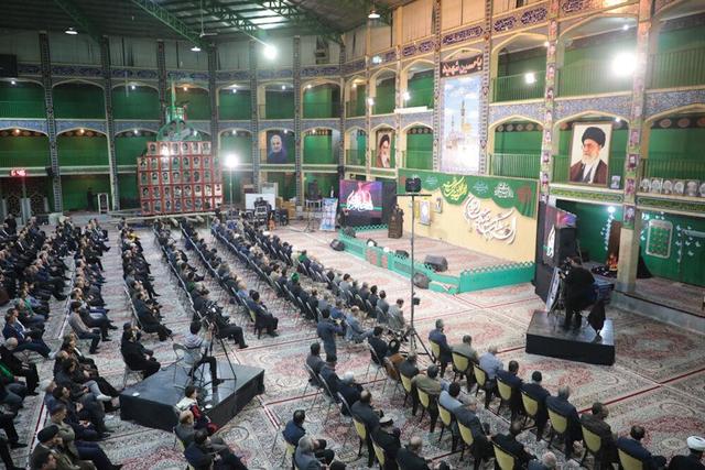 دومین همایش تجلیل از خادمان و ذاکران حسینی یزد برگزار شد + فیلم