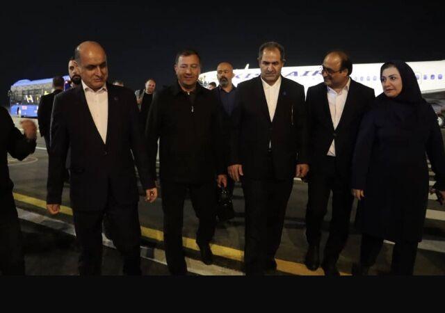 استاندار استان بالکان ترکمنستان وارد گیلان شد