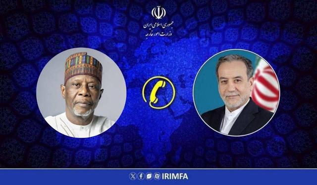 عراقچی بر اهمیت تقویت همکاری‌های ایران و نیجریه تاکید کرد 