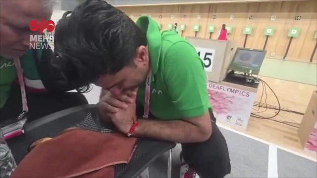 ویدیویی تلخ از اشکهای ملیپوش ایران بعد از ناکامی در المپیک
