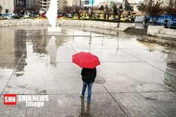 فعالیت سامانه بارشی امروز در ۱۷ استان