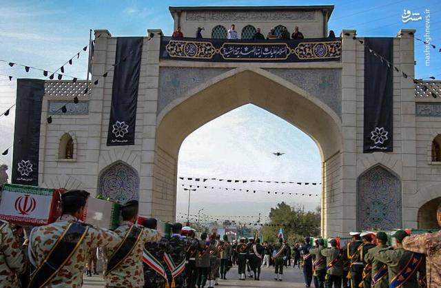 عکس/ دروازه قرآن شیراز میزبان شهدای گمنام