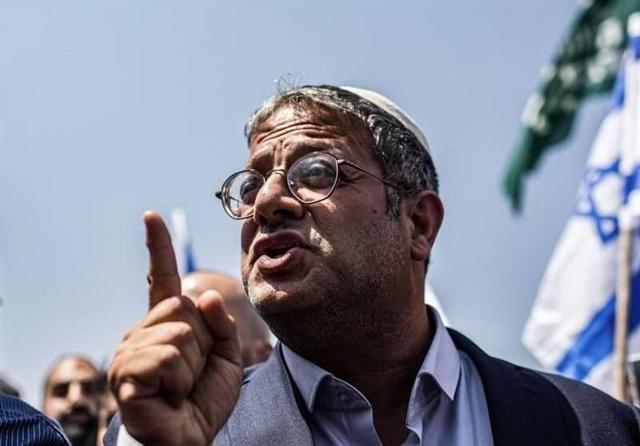 بن گویر: اسرائیل باید رهبران تشکیلات خودگردان را ترور کند