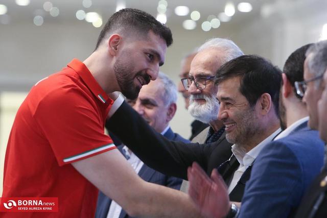 مراسم بدرقه تیم ملی بسکتبال