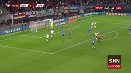 گل چهارم آلمان به اسلواکی توسط لروی سانه در دقیقه ۴۰ / آلمان ۴ - اسلواکی ۰