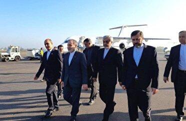 ورود وزیر امور خارجه به استان گیلان
