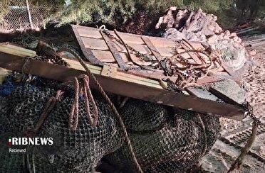 توقیف شناور صید ترال در حدود ۲۰ مایلی کیش