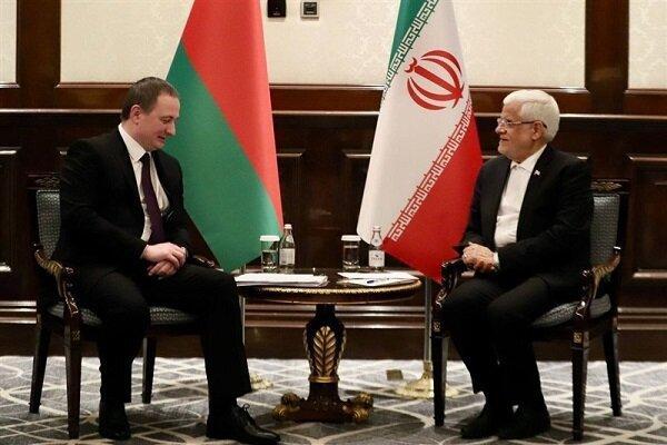 عارف: برای توسعه روابط با بلاروس اهمیت زیادی قائل هستیم