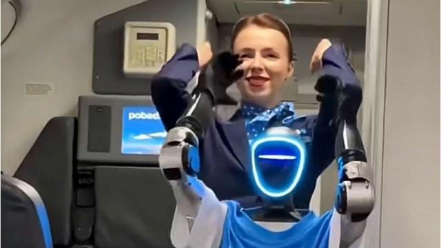 ببینید | اولین پرواز آزمایشی با ربات انسان‌نما