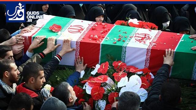 پیکر مطهر ۷ شهید گمنام دوران دفاع مقدس وارد کرمانشاه شد