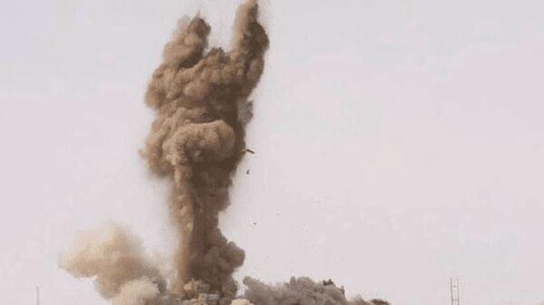 انفجار کنترل شده در منطقه ویژه اقتصادی خلیج فارس