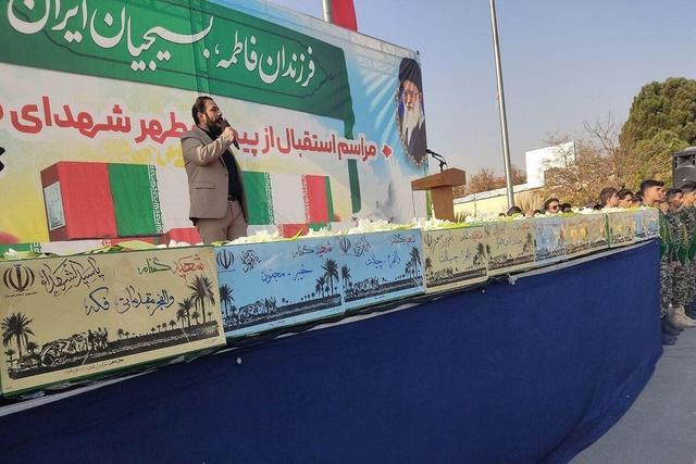 شهدای گمنام وارد مشهد شدند