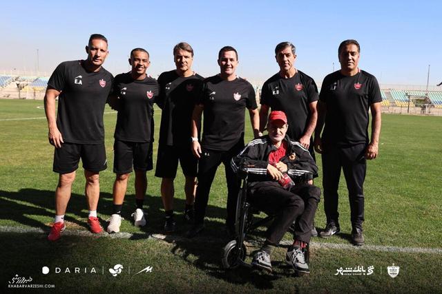 تمرین پرسپولیس بدون ملی‌پوشان و همراه با یک مهمان خاص