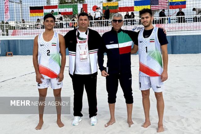 سومین پیروزی تیم والیبال ساحلی «االف»؛ استرالیا حریف ایران نشد
