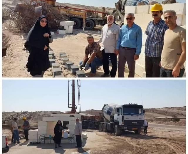 بخشدار دیلم: بازسازی پل مسیر سیاهمکان به گاوزرد و گره در حال اجرا است