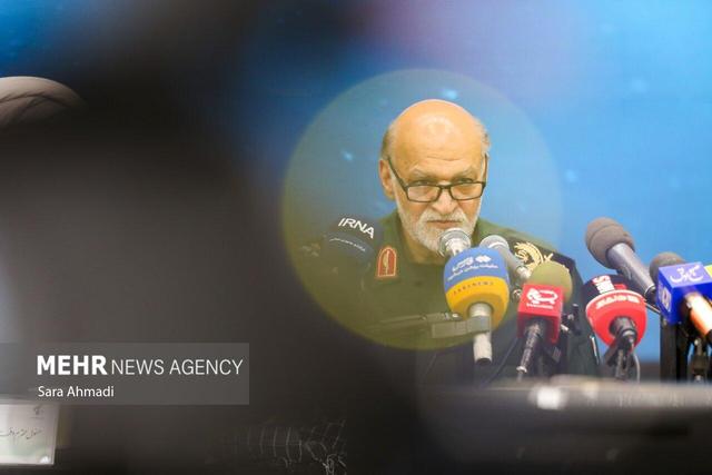 نشست خبری هفته بسیج با حضور فرمانده سپاه امام رضا(ع)