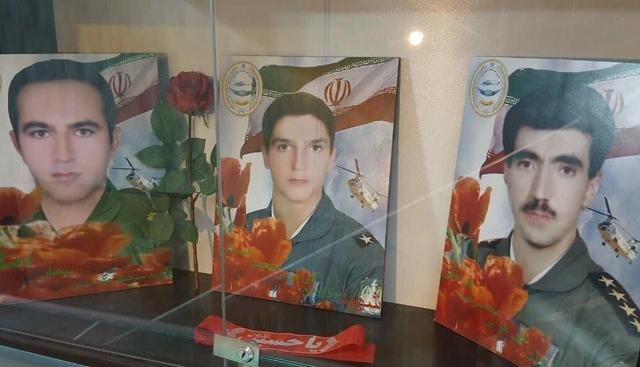 آئین گرامیداشت شهدای شینوک پایگاه چهارم هوانیروز ارتش برگزار شد