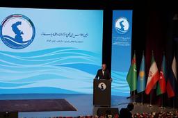 ایران گنجینه عظیم تمدن بشری است/ پهنه خزر میتواند موتور جدید همافزایی و توسعه پایدار منطقه باشد/ آغاز دوره تازه همافزایی کشورهای ساحلی