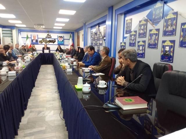 نشست بخشداران و مدیران دستگاه‌های اجرایی در فرمانداری ویژه تنکابن برگزار شد