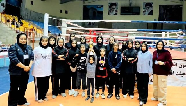 درخشش بانوان بوشهری در مسابقات قهرمانی کیک‌بوکسینگ کشور