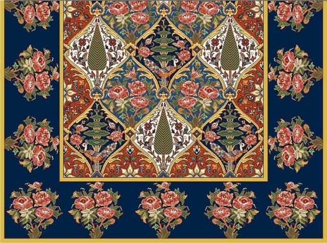 فرش چهارمحال و بختیاری در کشاکش اصالت بومی و سلیقه بازار جهانی