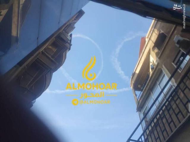 عکس/ یادگاری جنگنده‌های صهیونیستی برای جولانی