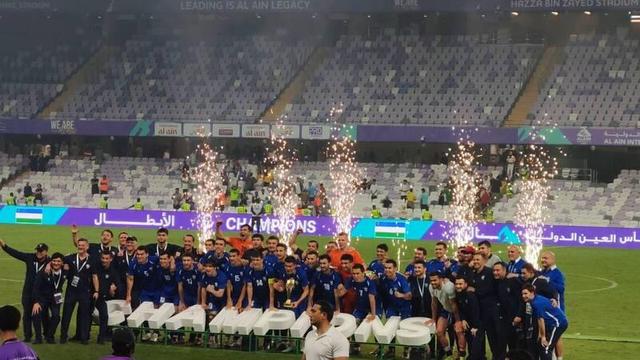 فیلم/ اهدای جام قهرمانی تورنمنت العین به ازبکستان