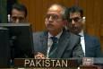 نماینده پاکستان: خروج نیروهای اسرائیلی از غزه شرط اصلی صلح + فیلم