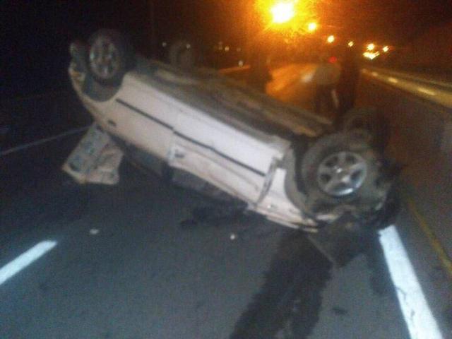 واژگونی سمند در محور سلماس _ارومیه ۳ مصدوم برجای گذاشت