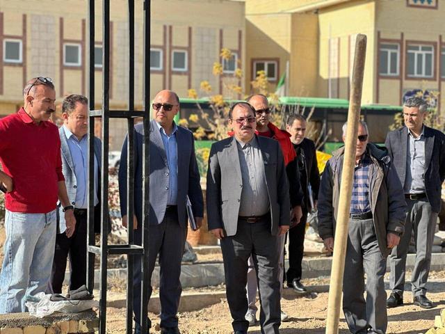 بازدید پاکمهر از پروژه‌های عمرانی دانشگاه و دیدار با رئیس دانشگاه ملی و مهارت خراسان شمالی