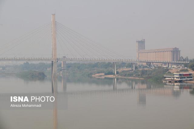 تنفس هوای آلوده در ۱۲ شهر خوزستان