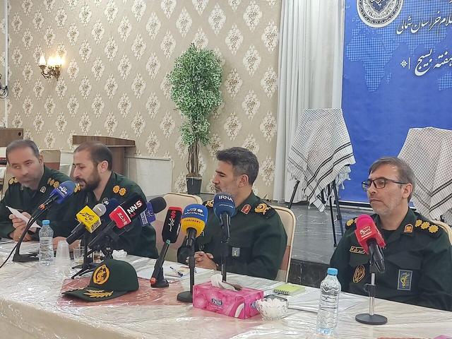 فیلم/ توضیحات فرمانده سپاه خراسان شمالی درباره دستگیری و احضار ۱۰ متهم به فساد در شهرداری بجنورد