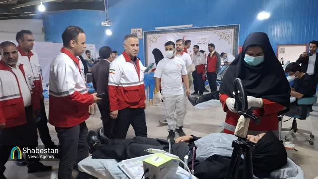 درمیان میزبان اجرای طرح نذر خدمت ۸