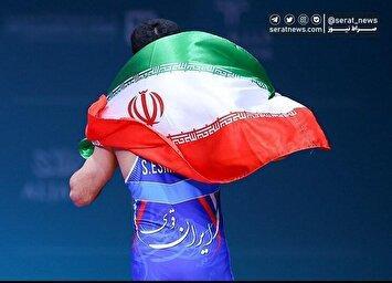 تصاویر| مسابقات کشتی بازی‌های کشورهای اسلامی 2025