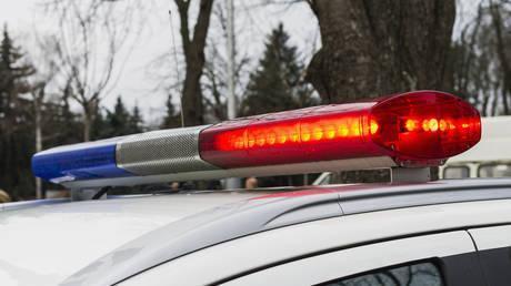 Woman taped to bench in Ukraine in public punishment (VIDEO)