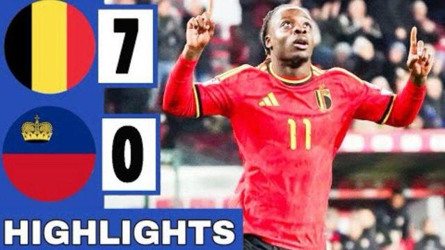 ویدیو| خلاصه بازی بلژیک ۷ - لیختن اشتاین ۰/ دوکو اینجا هم می درخشد