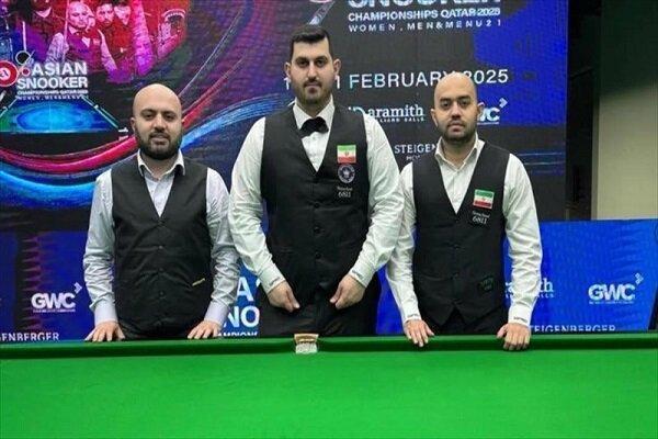 حریفان تیم ملی اسنوکر ایران در جام جهانی مشخص شدند