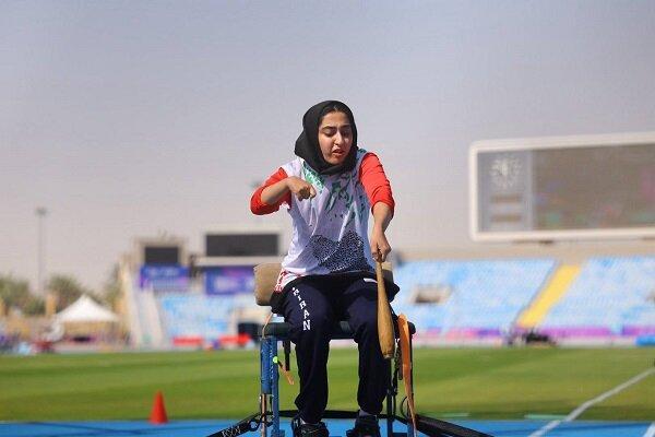 پرستو حبیبی در پرتاب کلاب مدال برنز گرفت