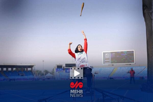 پرستو حبیبی صاحب مدال برنز پارادوومیدانی بازیهای کشورهای اسلامی شد