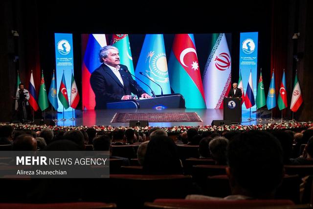 اختتامیه نخستین اجلاس استانداران کشورهای حاشیه خزر در رشت